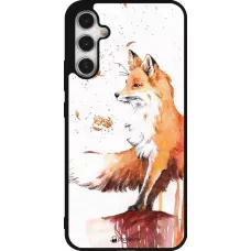 Samsung Galaxy A34 5G Case Hülle - Silikon schwarz Autumn 21 Fox