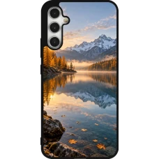 Samsung Galaxy A34 5G Case Hülle - Silikon schwarz Autumn 26 Autumn lake