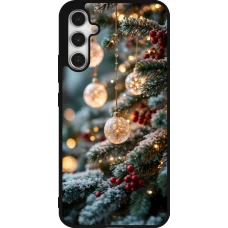 Samsung Galaxy A34 5G Case Hülle - Silikon schwarz Christmas 25 Xmas Decorated Tree