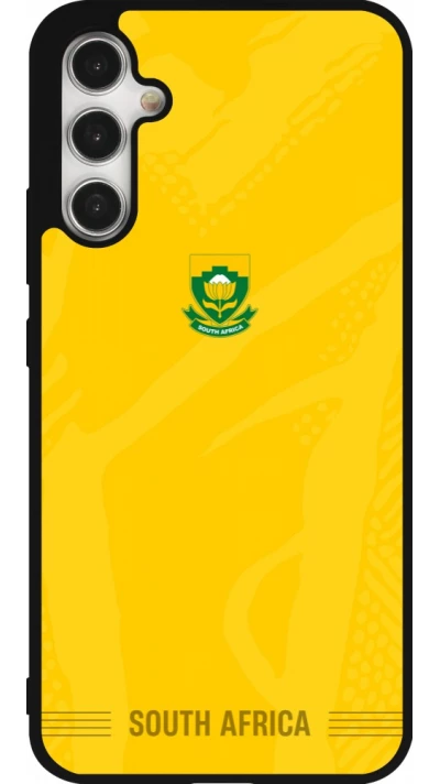 Samsung Galaxy A34 5G Case Hülle - Silikon schwarz Südafrika 2026 personalisierbares Fussballtrikot
