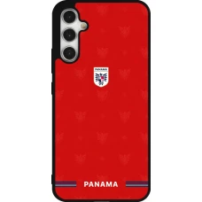 Samsung Galaxy A34 5G Case Hülle - Silikon schwarz Panama 2026 personalisierbares Fussballtrikot