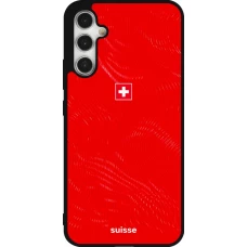 Samsung Galaxy A34 5G Case Hülle - Silikon schwarz Schweiz 2026 personalisierbares Fussballtrikot