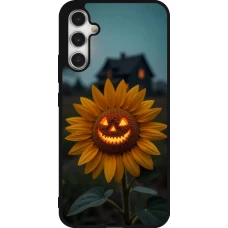 Samsung Galaxy A34 5G Case Hülle - Silikon schwarz Halloween 2026 Evil Sunflower