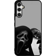 Samsung Galaxy A34 5G Case Hülle - Silikon schwarz Halloween 2026 Scream and Michael Myers