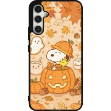 Samsung Galaxy A34 5G Case Hülle - Silikon schwarz Halloween 2026 Snoopy Halloween