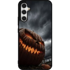 Samsung Galaxy A34 5G Case Hülle - Silikon schwarz Halloween 2026 The Wicked Pumpkin