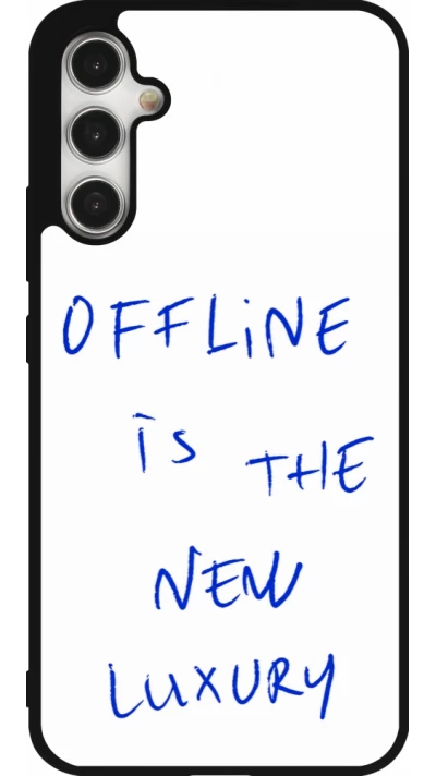 Samsung Galaxy A34 5G Case Hülle - Silikon schwarz Offline is the new luxury