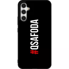 Coque Samsung Galaxy A34 5G - Silicone rigide noir Qsafoda 1