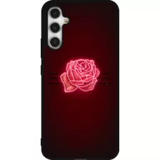 Samsung Galaxy A34 5G Case Hülle - Silikon schwarz Spring 23 neon rose