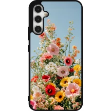 Samsung Galaxy A34 5G Case Hülle - Silikon schwarz Spring flowers Spring 2026