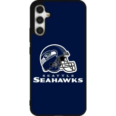 Samsung Galaxy A34 5G Case Hülle - Silikon schwarz Super Bowl 26 Seattle 3