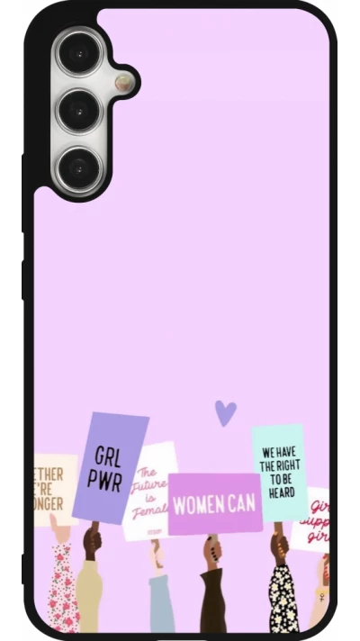 Coque Samsung Galaxy A34 5G - Silicone rigide noir Womens day 2026 9