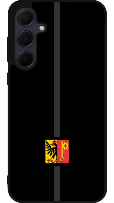 Samsung Galaxy A35 5G Case Hülle - Silikon schwarz Kanton GE schwarz