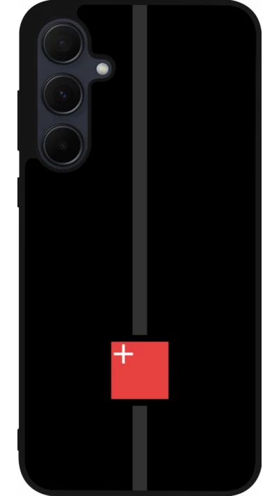 Samsung Galaxy A35 5G Case Hülle - Silikon schwarz Kanton SZ schwarz
