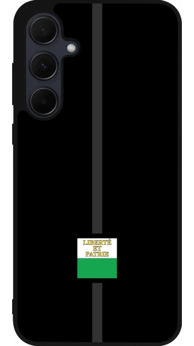 Samsung Galaxy A35 5G Case Hülle - Silikon schwarz Kanton VD schwarz