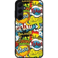 Samsung Galaxy A35 5G Case Hülle - Silikon schwarz Cartoons slogans
