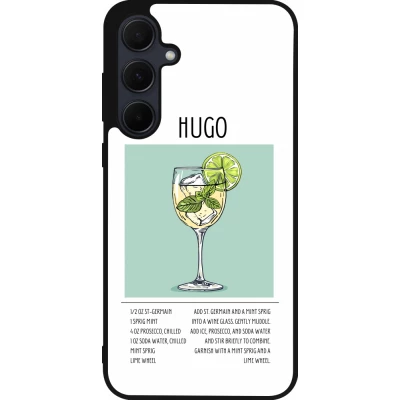 Samsung Galaxy A35 5G Case Hülle - Silikon schwarz Cocktail Rezept Hugo