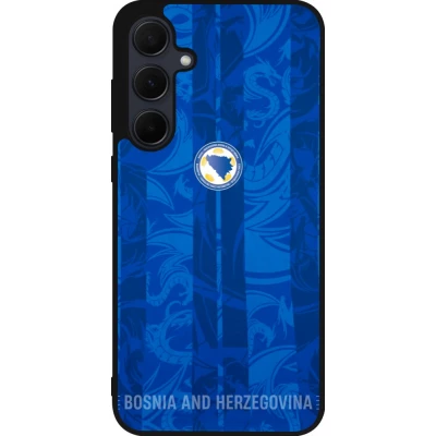 Samsung Galaxy A35 5G Case Hülle - Silikon schwarz Bosnien und Herzegowina 2026 personalisierbares Fussballtrikot