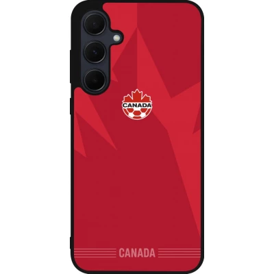 Samsung Galaxy A35 5G Case Hülle - Silikon schwarz Kanada 2026 personalisierbares Fussballtrikot