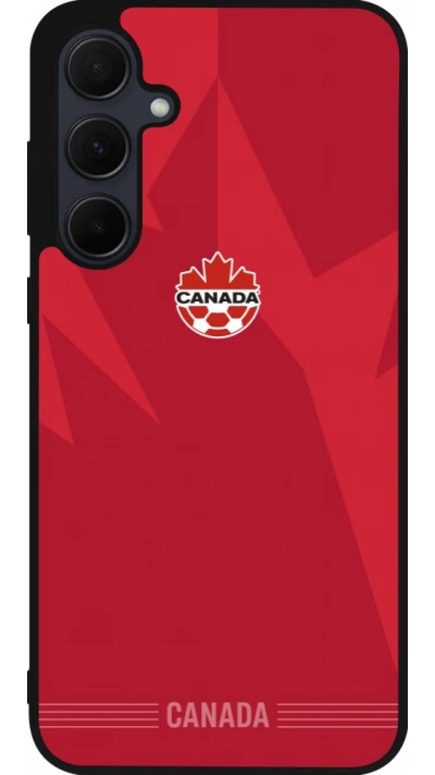 Samsung Galaxy A35 5G Case Hülle - Silikon schwarz Kanada 2026 personalisierbares Fussballtrikot