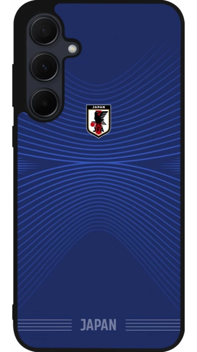 Samsung Galaxy A35 5G Case Hülle - Silikon schwarz Japan 2026 personalisierbares Fussballtrikot