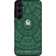 Samsung Galaxy A35 5G Case Hülle - Silikon schwarz Mexiko 2026 personalisierbares Fussballtrikot