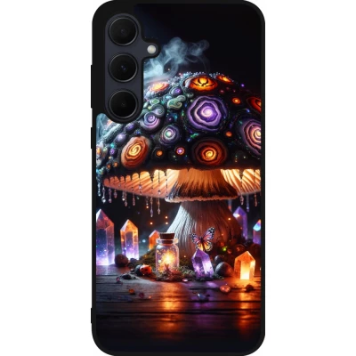 Coque Samsung Galaxy A35 5G - Silicone rigide noir Halloween Potion Magic
