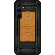 Coque Samsung Galaxy A35 5G - Silicone rigide noir Sports 2026 Basketball