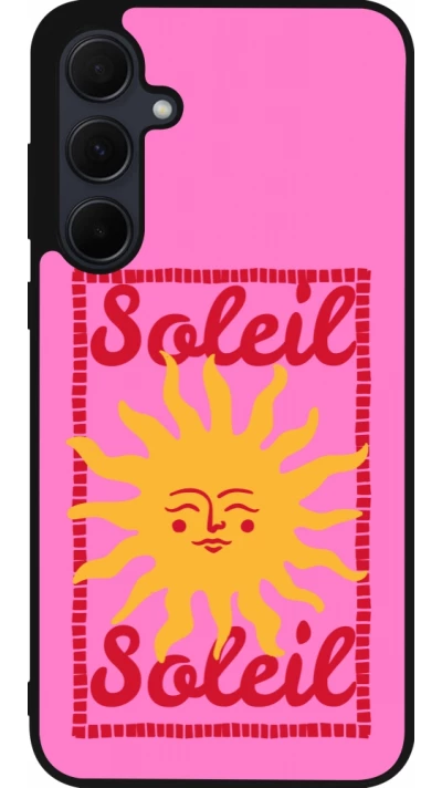 Coque Samsung Galaxy A35 5G - Silicone rigide noir Sun sun 2026