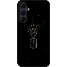 Samsung Galaxy A35 5G Case Hülle - Silikon schwarz Vase black