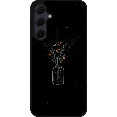 Samsung Galaxy A35 5G Case Hülle - Silikon schwarz Vase black