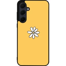 Coque Samsung Galaxy A36 - Silicone rigide noir Easter 2023 daisy