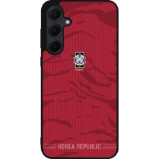 Samsung Galaxy A36 Case Hülle - Silikon schwarz Südkorea 2026 personalisierbares Fussballtrikot