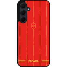 Samsung Galaxy A36 Case Hülle - Silikon schwarz Spanien 2026 personalisierbares Fussballtrikot