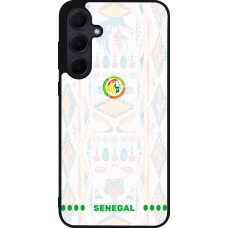 Samsung Galaxy A36 Case Hülle - Silikon schwarz Senegal 2026 personalisierbares Fussballtrikot