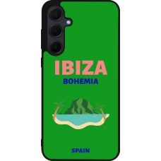 Samsung Galaxy A36 Case Hülle - Silikon schwarz Pop Summer Destination Ibiza