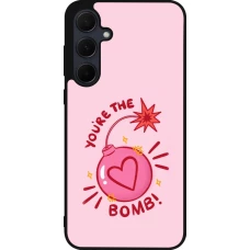 Samsung Galaxy A36 Case Hülle - Silikon schwarz Saint Valentines Day 26 You are the bomb