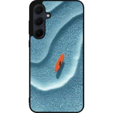 Samsung Galaxy A36 Case Hülle - Silikon schwarz Orange surf Summer 2026