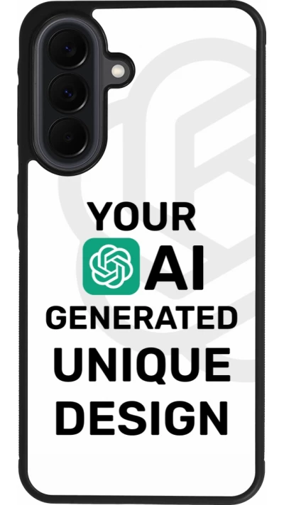 Samsung Galaxy A37 Case Hülle - Silikon schwarz Weltweit einzigartig erstellt dank Deiner Kreativität und künstlicher Intelligenz (KI)
