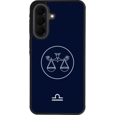 Coque Samsung Galaxy A37 - Silicone rigide noir Astrologie Balance