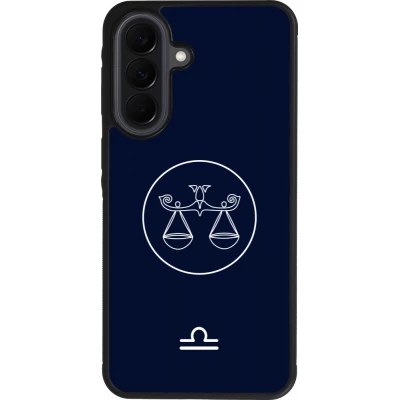 Coque Samsung Galaxy A37 - Silicone rigide noir Astrologie Balance