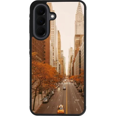 Coque Samsung Galaxy A37 - Silicone rigide noir Autumn 2024 New York city