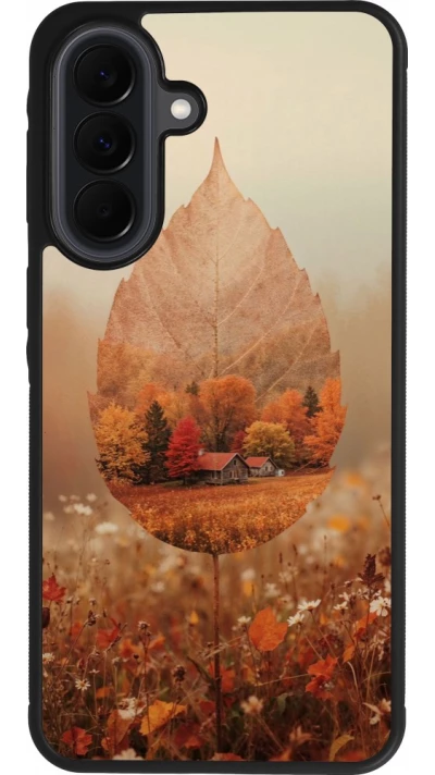 Coque Samsung Galaxy A37 - Silicone rigide noir Autumn 26 Autumn leaf