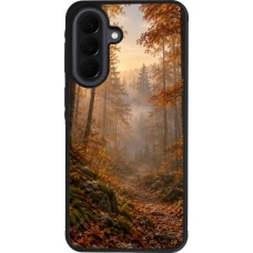 Coque Samsung Galaxy A37 - Silicone rigide noir Autumn 26 Autumn walk