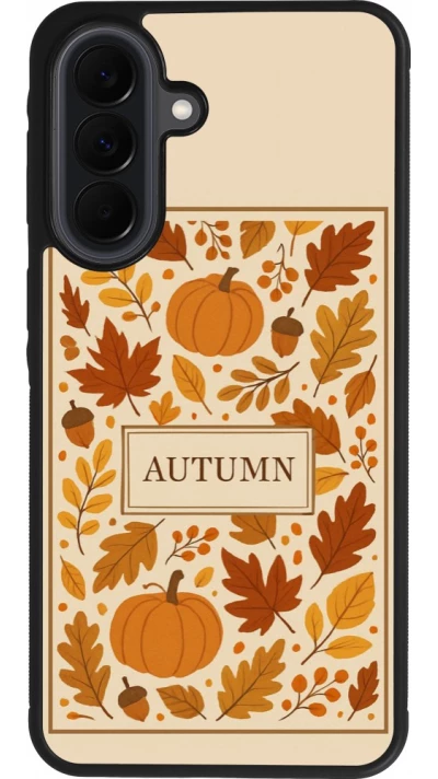 Coque Samsung Galaxy A37 - Silicone rigide noir Autumn 26 Hello autumn