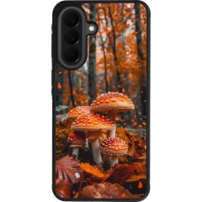 Coque Samsung Galaxy A37 - Silicone rigide noir Autumn 26 Mushrooms in the woods