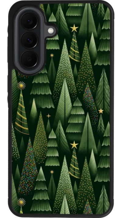 Coque Samsung Galaxy A37 - Silicone rigide noir Christmas 25 Pattern Xmas Tree