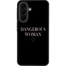 Coque Samsung Galaxy A37 - Silicone rigide noir Dangerous woman