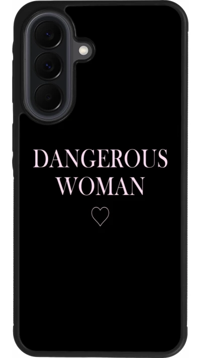 Coque Samsung Galaxy A37 - Silicone rigide noir Dangerous woman