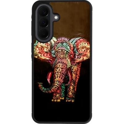 Samsung Galaxy A37 Case Hülle - Silikon schwarz Elephant 02